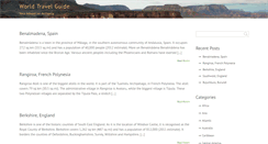 Desktop Screenshot of my-world-travelguides.com